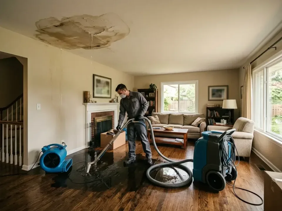 attic-pipe-burst-ceiling-drip-008 — frequently asked questions, Water Damage Restoration & Carpet Care in Whitney, TX